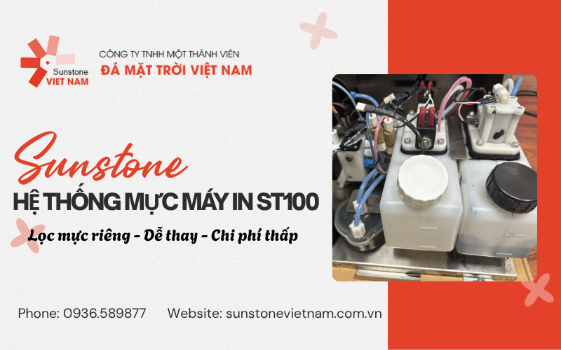 hệ thống mực máy in ST100