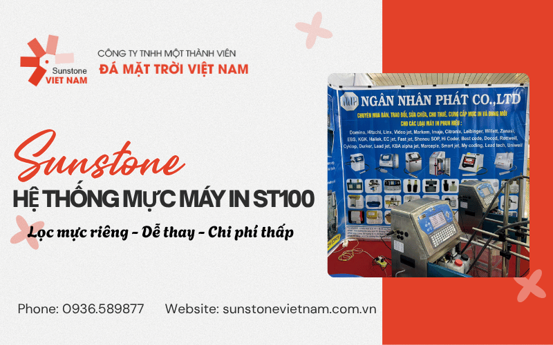 hệ thống mực máy in ST100