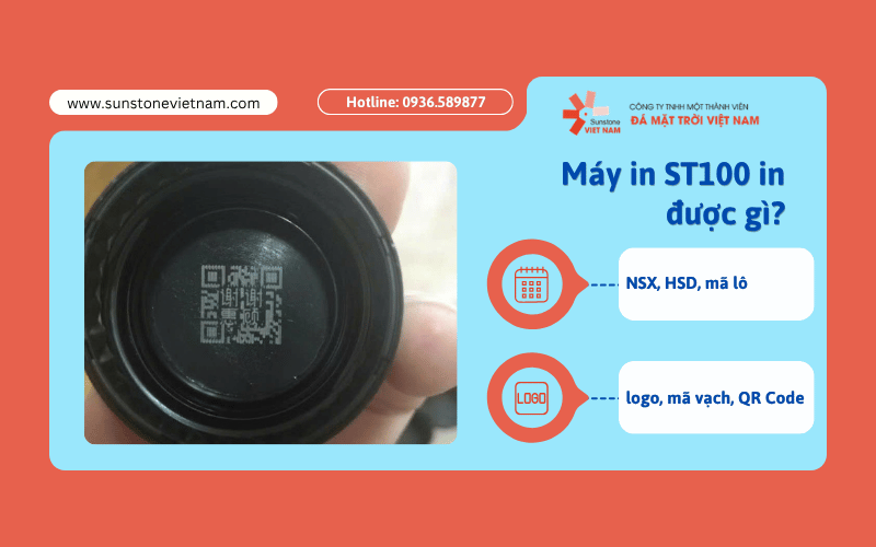 Máy in ST100 in được gì